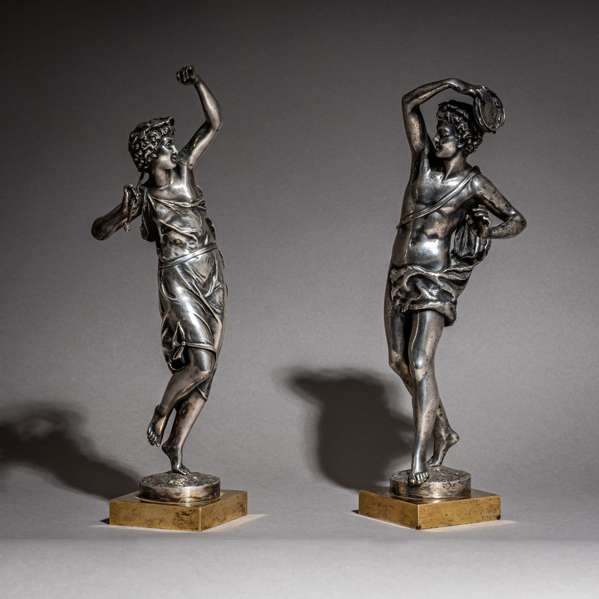 Bacchantes by Ernest Rancoulet (1842 Bordeaux - 1918), France 20th Century