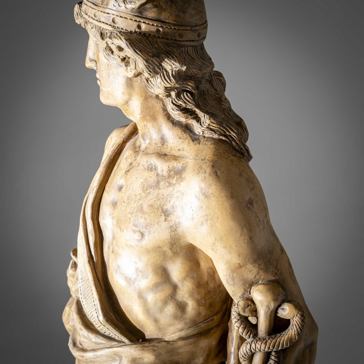 Mercury as the God of Merchants by Luis Maciá, Barcelona, 19th century