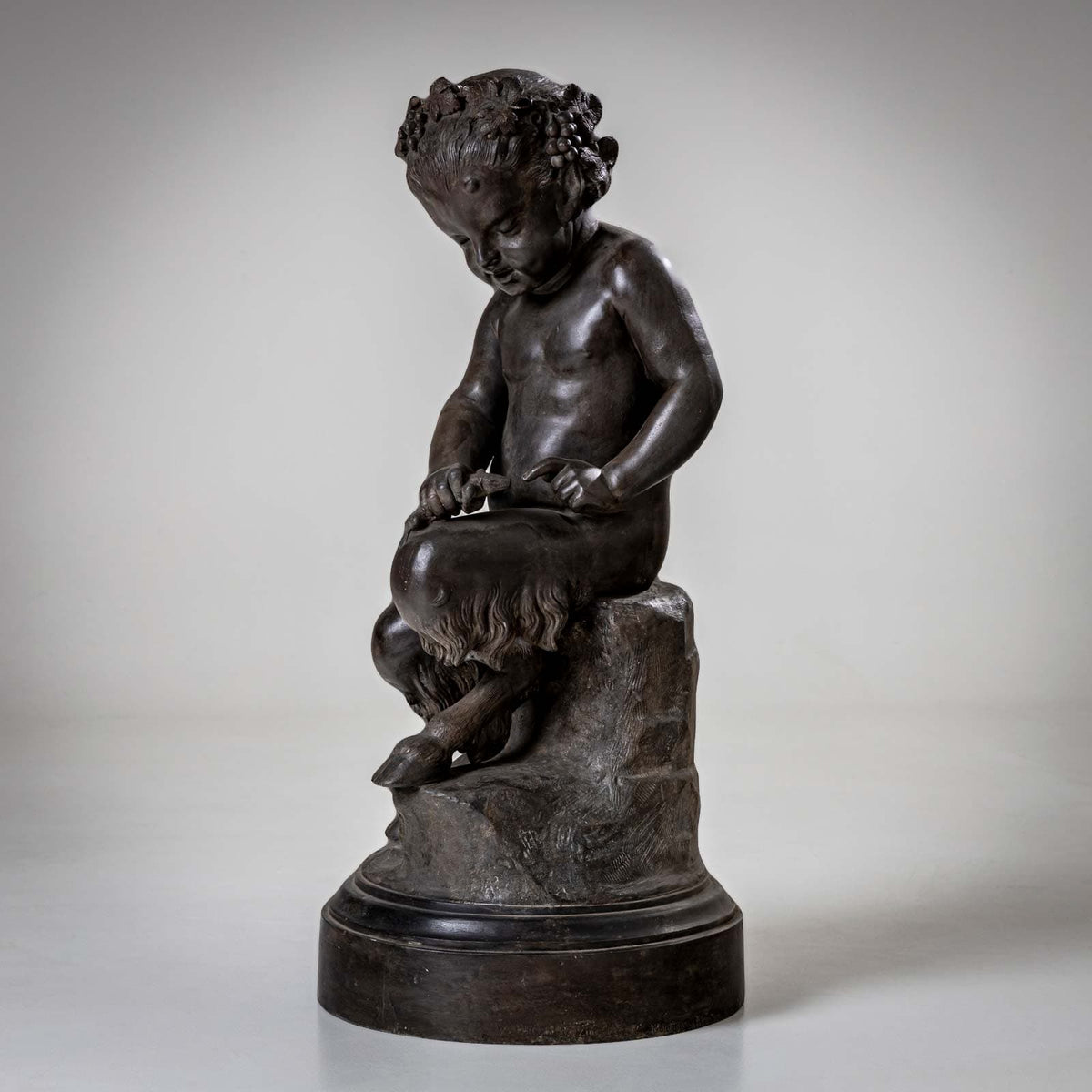 Skulptur eines jungen Satyr, Anfang 20. Jahrhundert