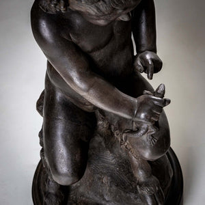 Sculpture of a young Satyr, early 20th Century