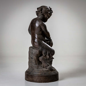 Sculpture of a young Satyr, early 20th Century