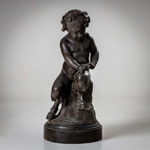 Sculpture of a young Satyr, early 20th Century