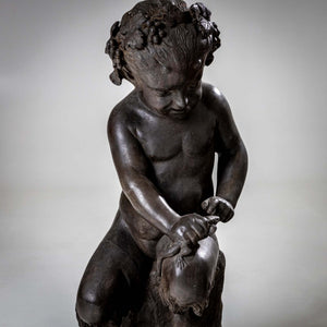 Sculpture of a young Satyr, early 20th Century