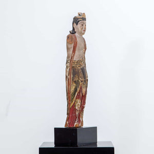 Holzfigur des Kannon 觀音, Japan, Edo-Periode, 1. Hälfte 19. Jahrhundert