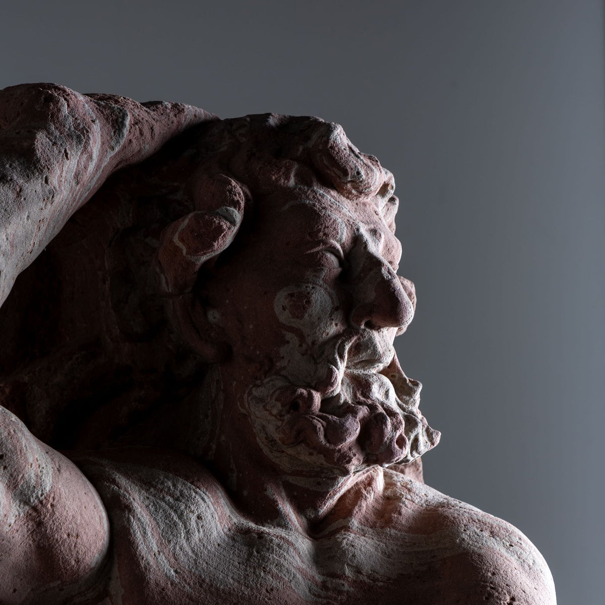 Pair of Sandstone Atlases, Cornelius Andreas Donett (attributed to, 1682-1748), Frankfurt, around 1720-1748