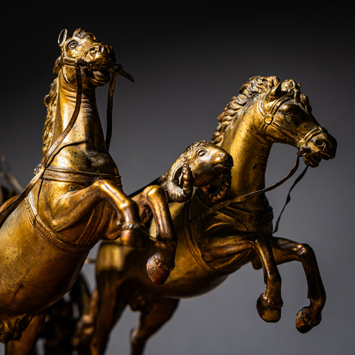 Chariot in Bronze, Italy, 19th Century