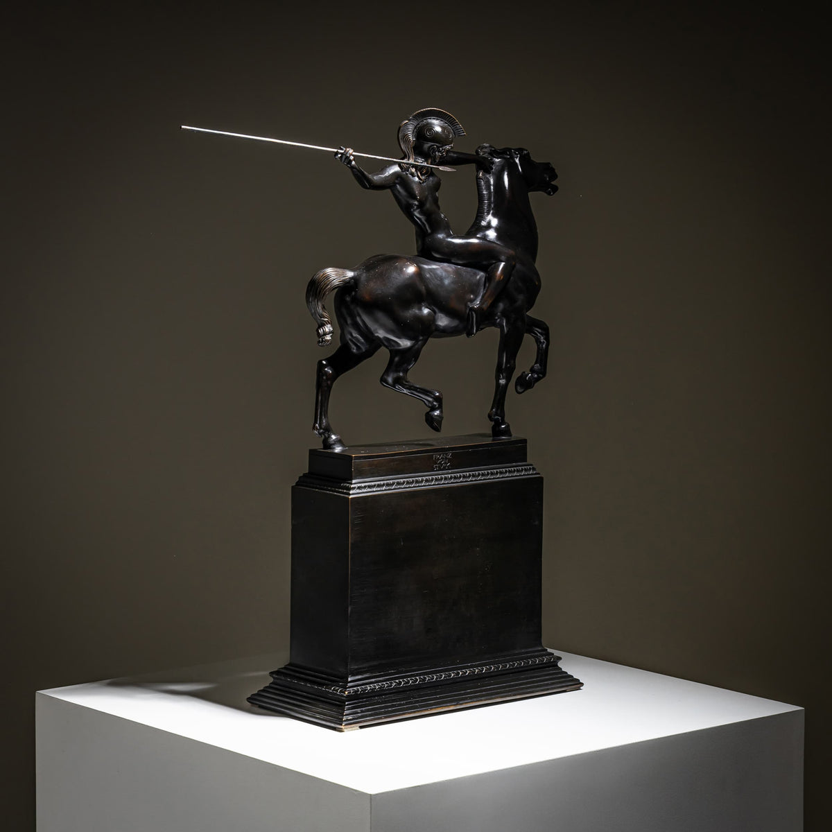 Franz von Stuck (1863–1928), The Spear-Throwing Amazon, Cast by C. Leyrer, Munich, Designed in 1897, after 1903