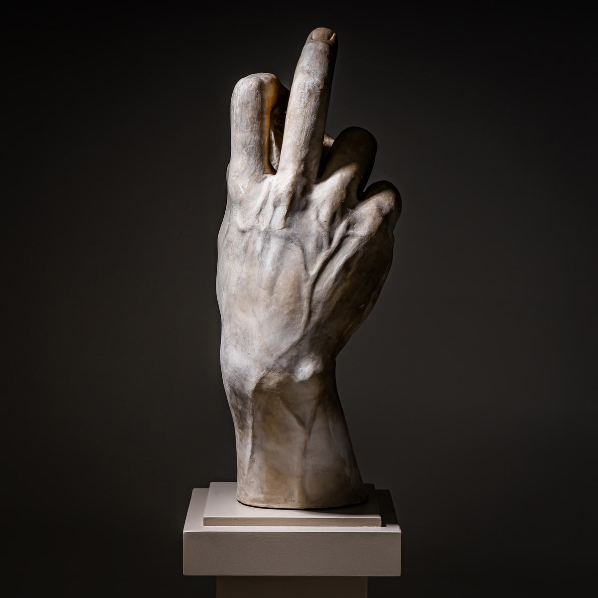 Right Hand of Michelangelo's David, Modern Plaster Copy, Italy, 21st Century