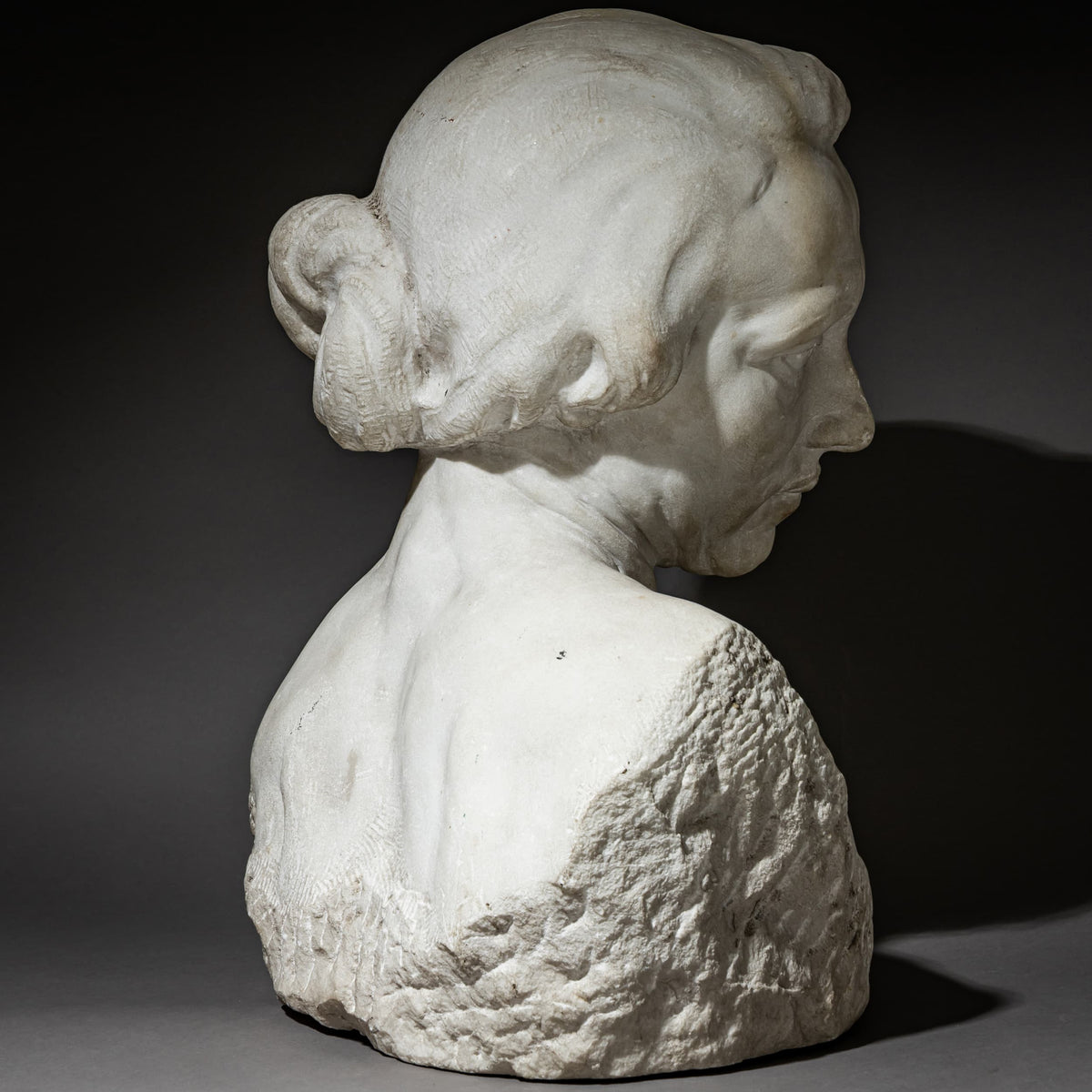 Sculpture of a Female Head, c. 1900