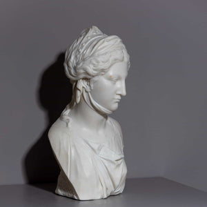 Marble Bust of La Zingara, Italy, circa 1800