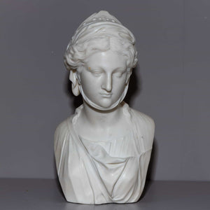 Büste von La Zingara aus Marmor, Italien um 1800