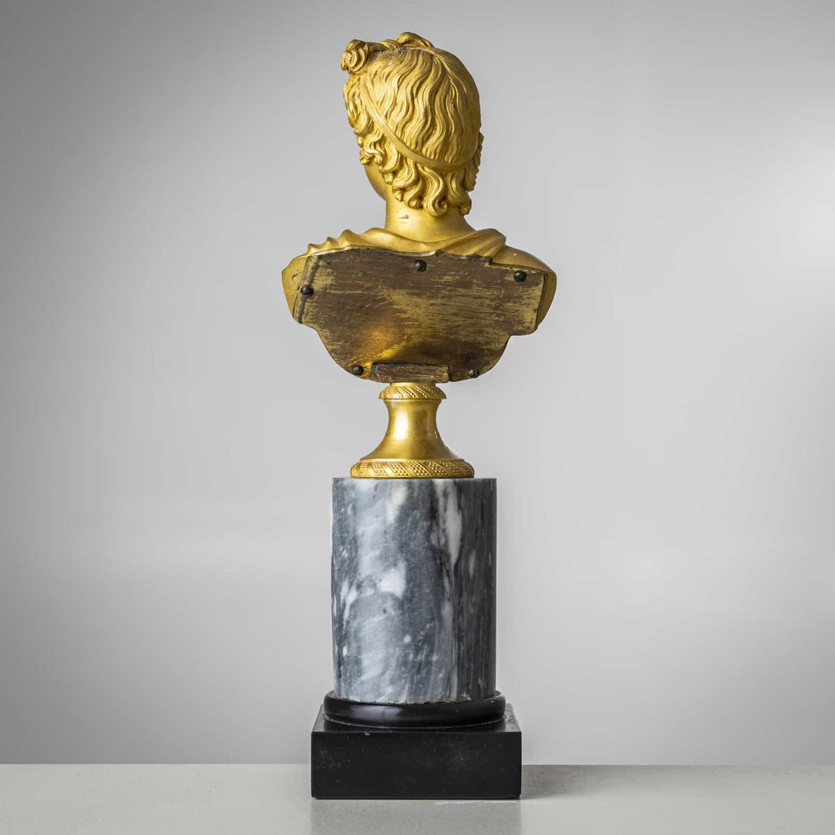 Grand Tour Bust of Apollo Belvedere, Italy 19th Century