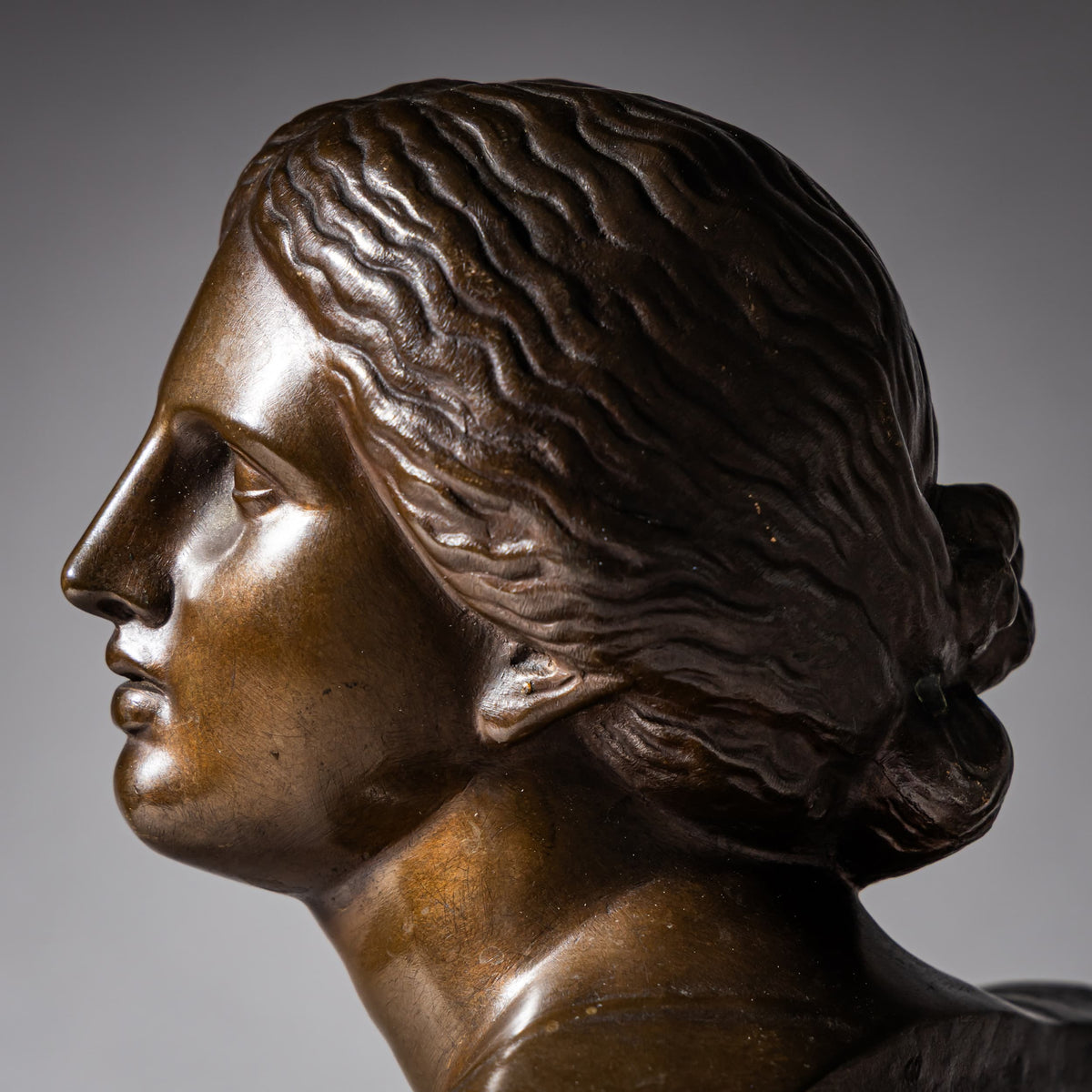 Pair of Busts of Niobe and a Niobid by Ferdinand Barbedienne (1810–1892), France, Late 19th Century