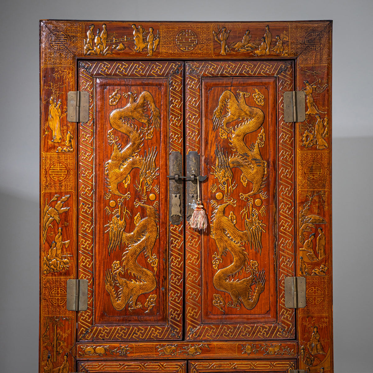 Pair of Chinese Cabinets, Late 20th Century