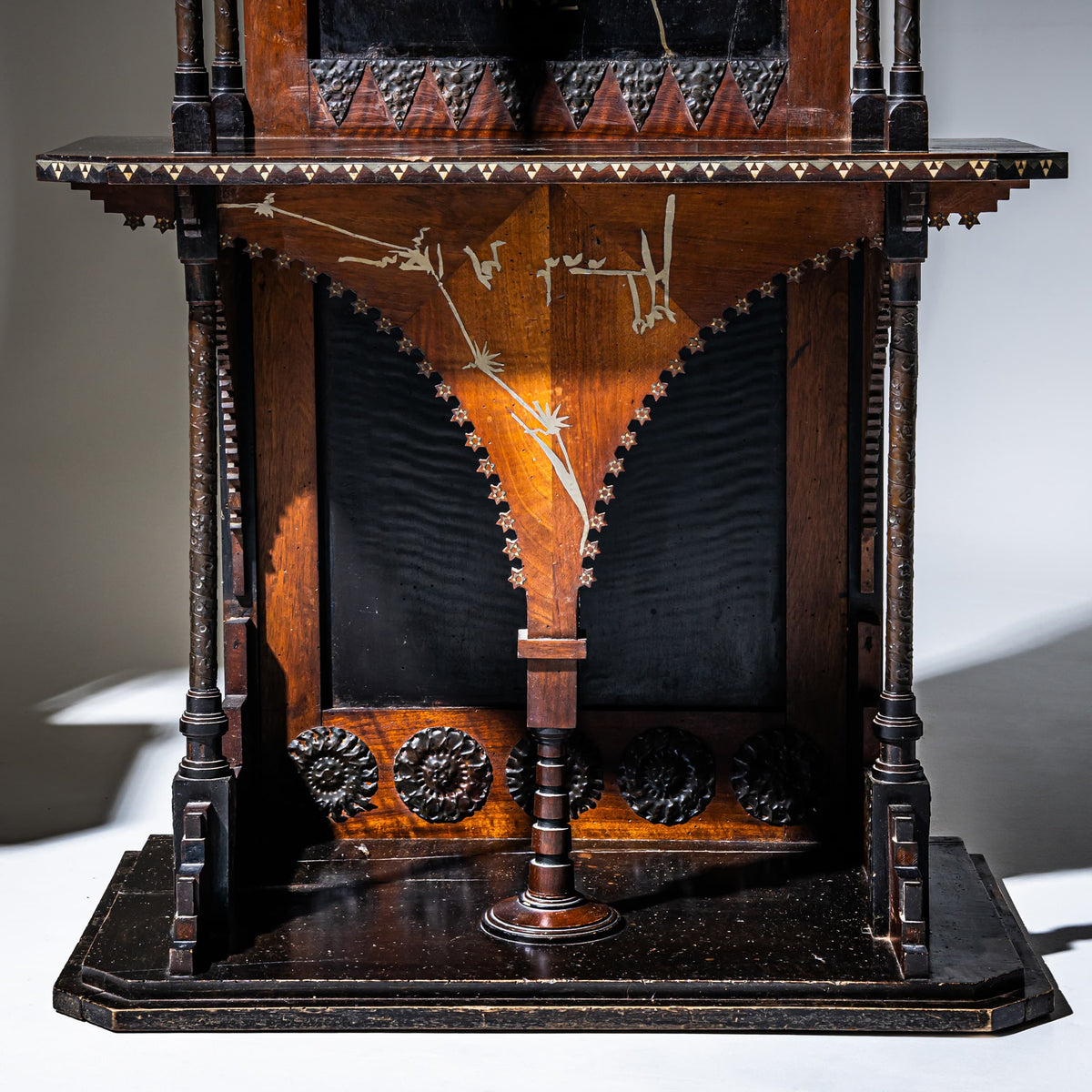 Carlo Bugatti (Italian, 1856–1940), Two Cabinets, circa 1890