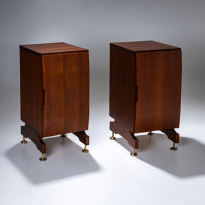 Pair of Bedside Cabinets, attributed to Vittorio Dassi, Italy, 1960s