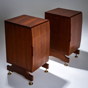 Pair of Bedside Cabinets, attributed to Vittorio Dassi, Italy, 1960s