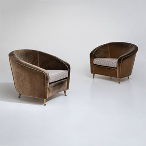 Italian Seating Ensemble in the Style of Ico Parisi, 1950s