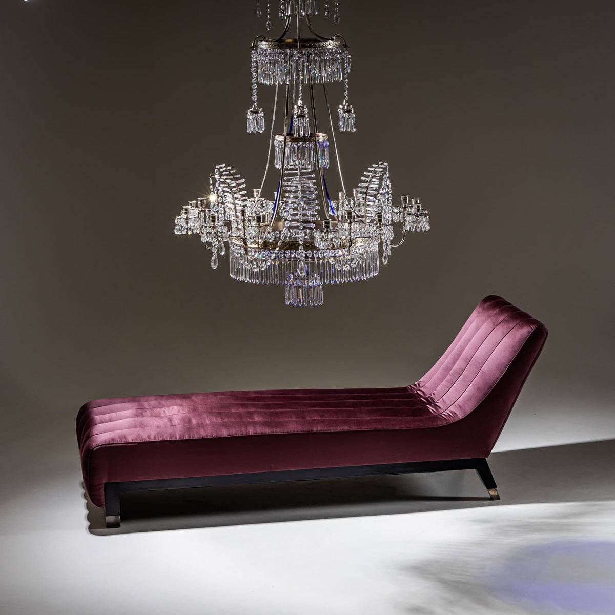 Chaise Longue, Guglielmo Ulrich zugeschrieben, Italien, 1930er Jahre