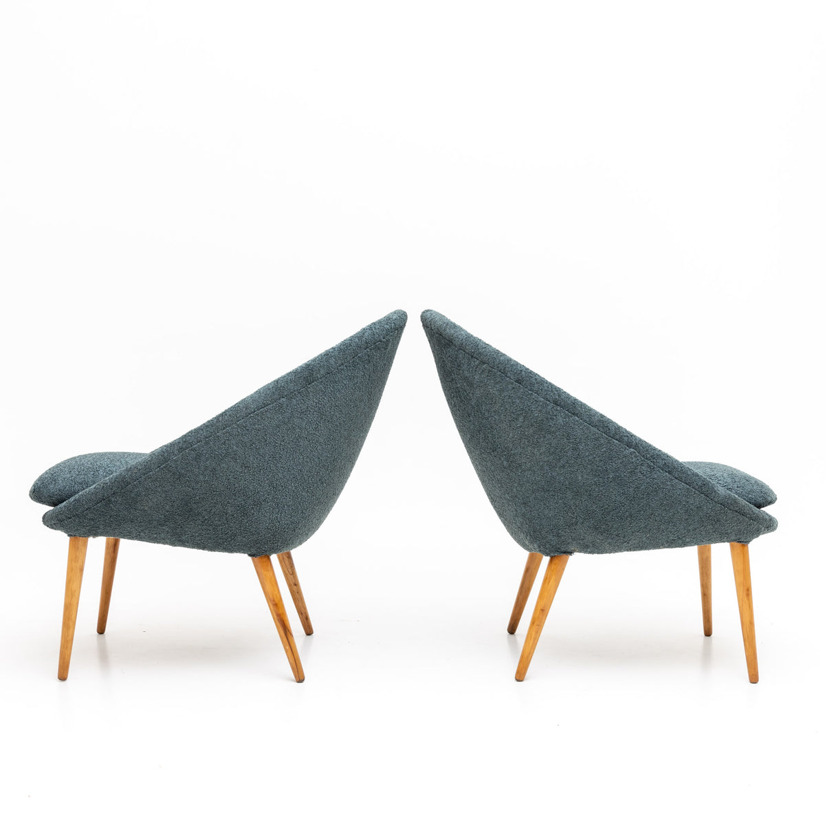 Pair of Armchairs, Italy Mid-20th Century