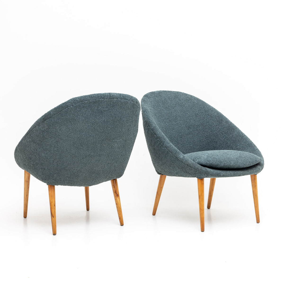 Pair of Armchairs, Italy Mid-20th Century