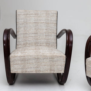 Lounge Chairs by Jindrich Halabala, Czech Republic 1930s