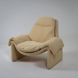 P60 Lounge Sessel von Vittorio Introini für Saporiti, Italien, 1980er Jahre