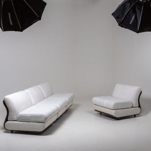 Lounge Sessel im Stil von Mario Bellini, Italien 20. Jahrhundert