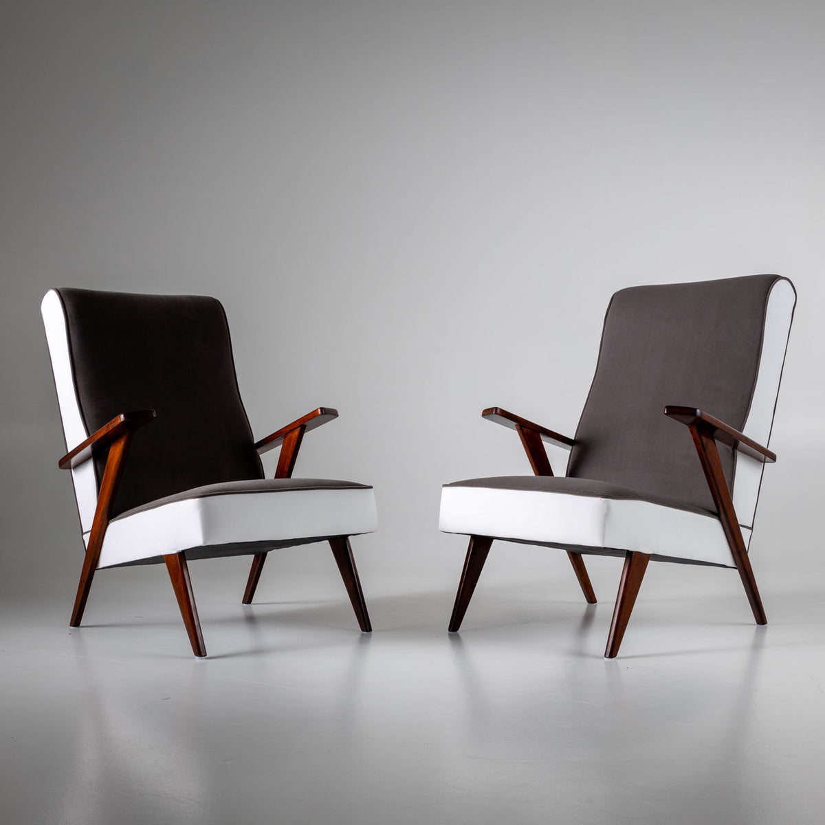 Pair of Danish Armchairs, 1960s