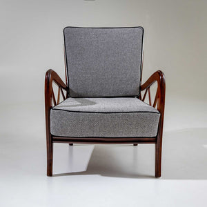 Pair of Lounge Chairs attr. to Paolo Buffa, Italy 1950s