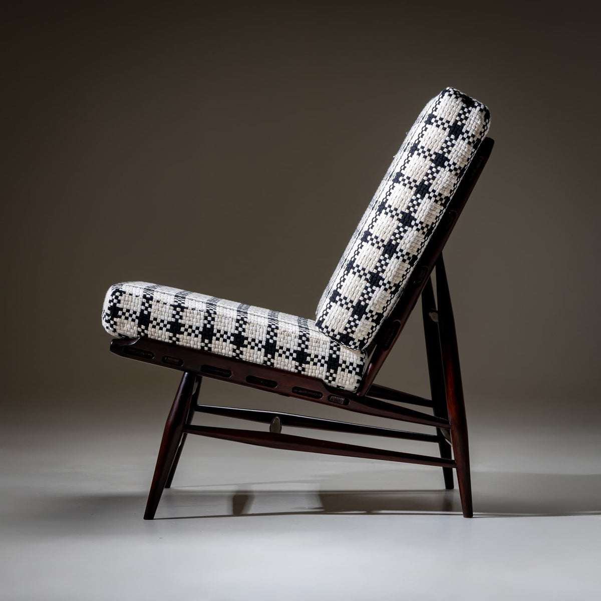 Pair of Mid-Century Lounge Chairs, Italy, 1950s