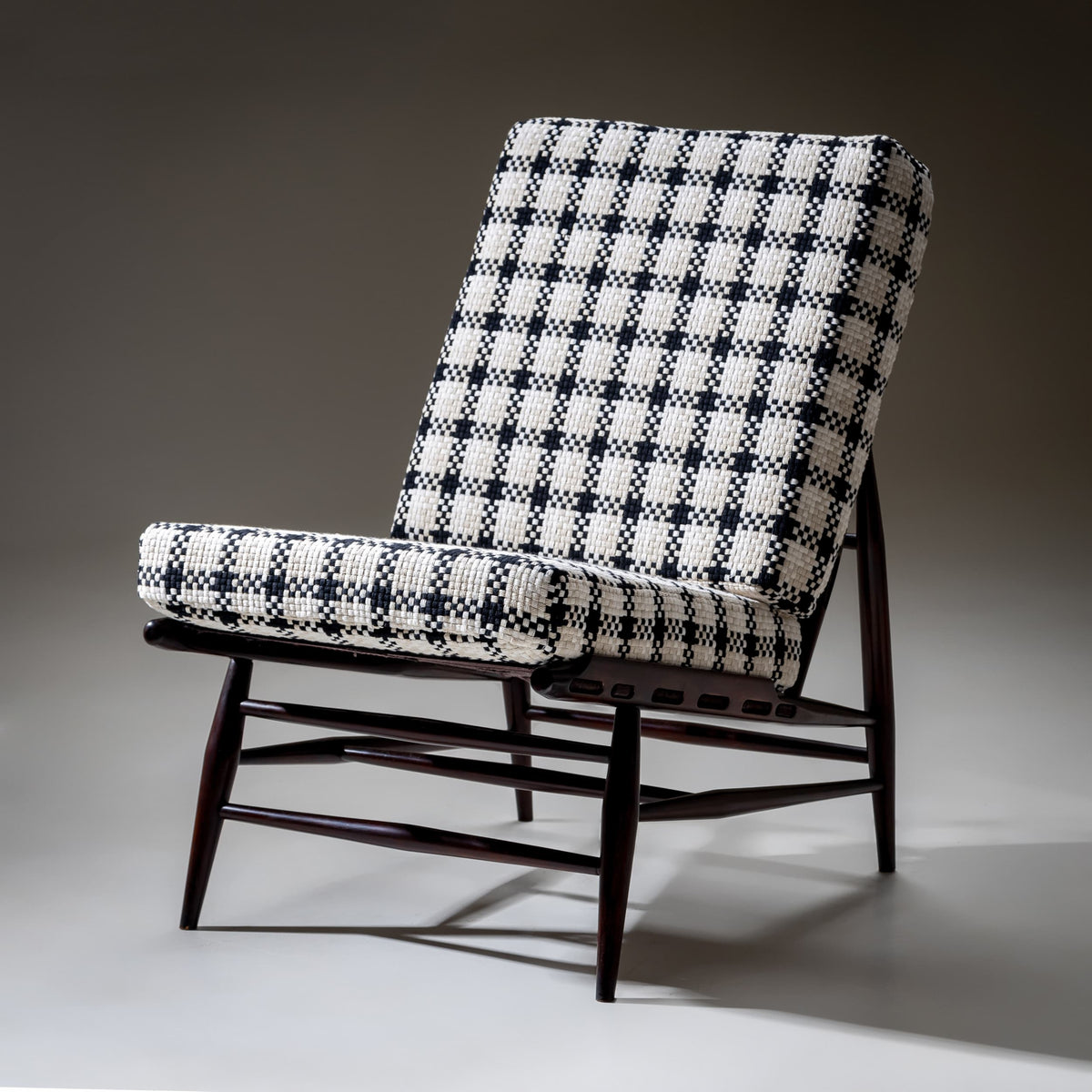 Pair of Mid-Century Lounge Chairs, Italy, 1950s