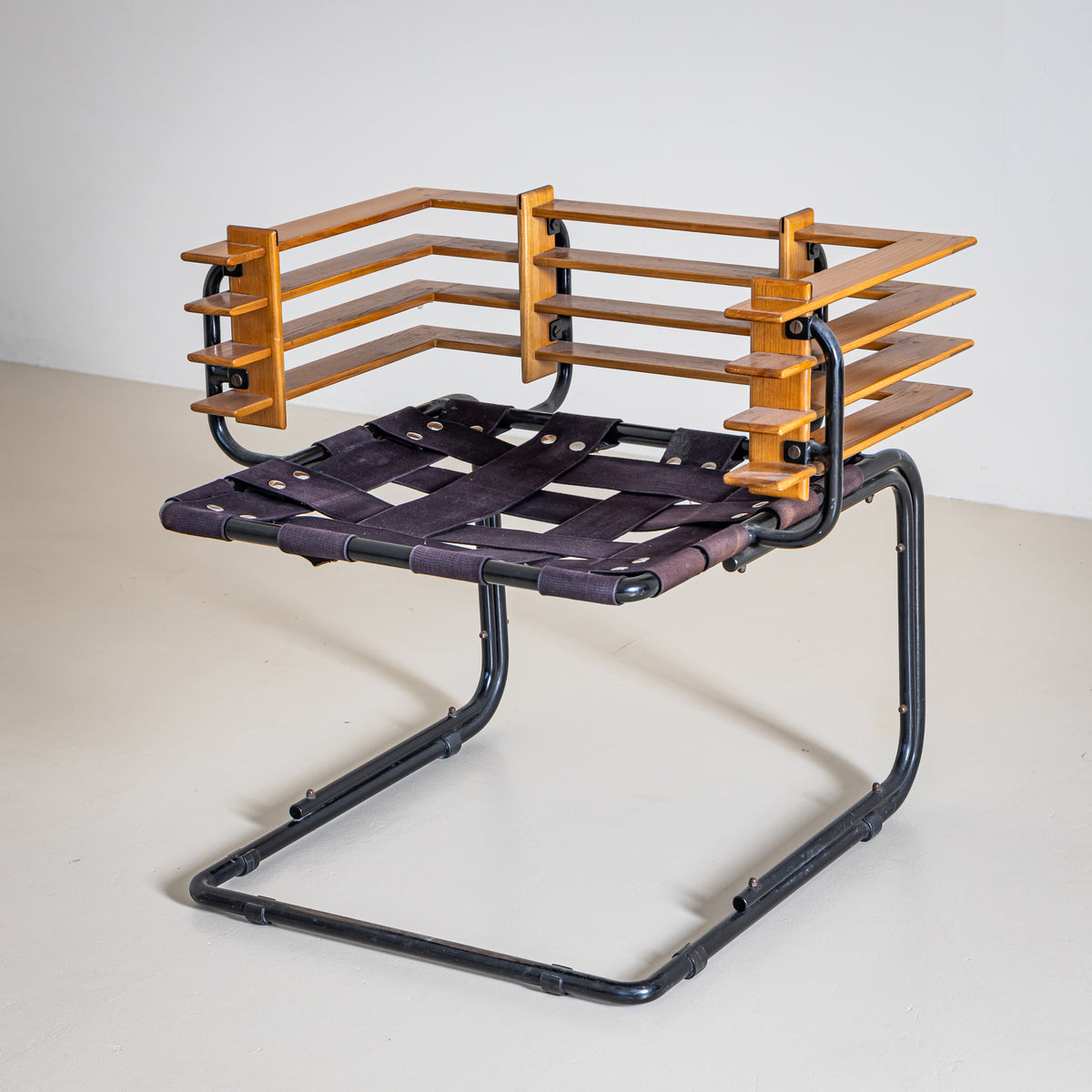 Drei Armstühle, Italien/Rom, 1960er Jahre