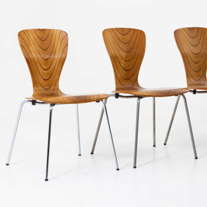 Nikke chairs by Tapio Wirkkala (1915-1985), Finland, 1958