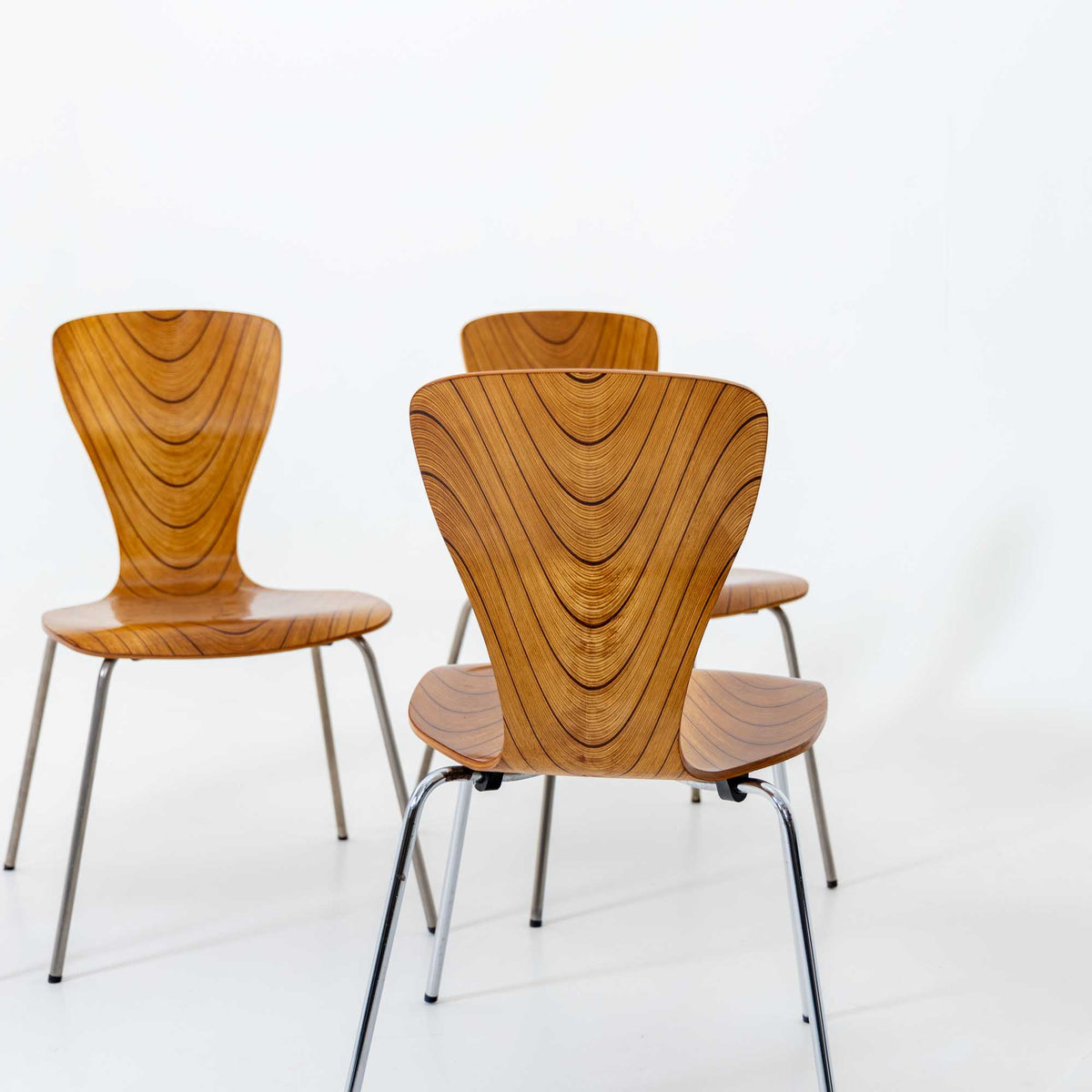 Nikke chairs by Tapio Wirkkala (1915-1985), Finland, 1958