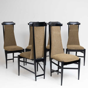 Six chairs by Sergio Rodrigues (Brazil, 1927-2014), 1960s