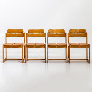 Set of four 'Tapiolina' chairs by Ilmari Tapiovaara for Fratelli Montina, 1970/80s