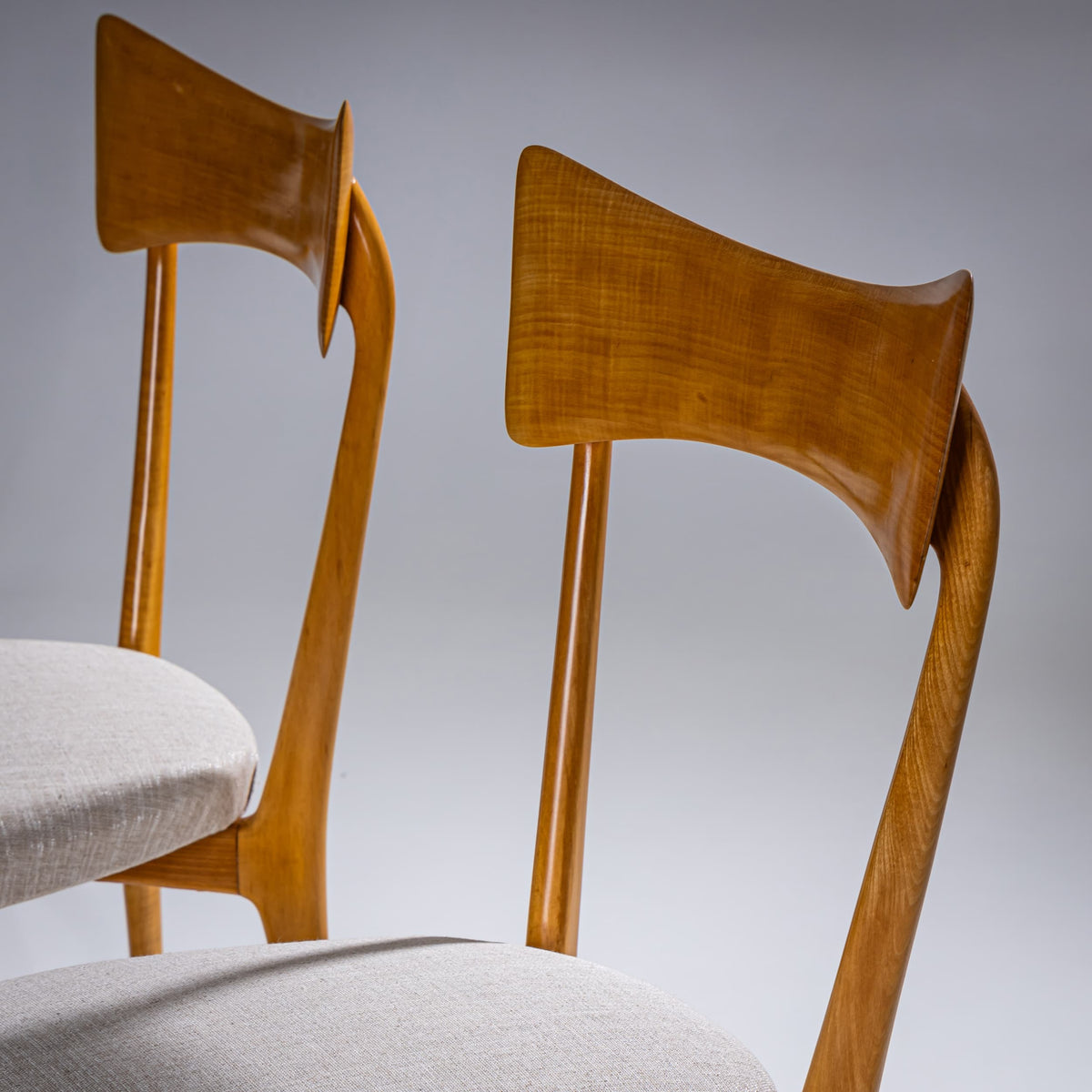Two Chairs by Ico and Luisa Parisi, Italy, 1950s
