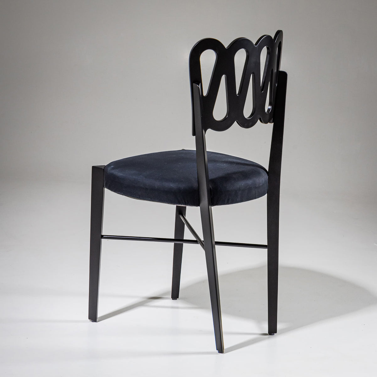 Vier Esszimmerstühle, Modell G6G von Gio Ponti für Montina, Italien, 1969