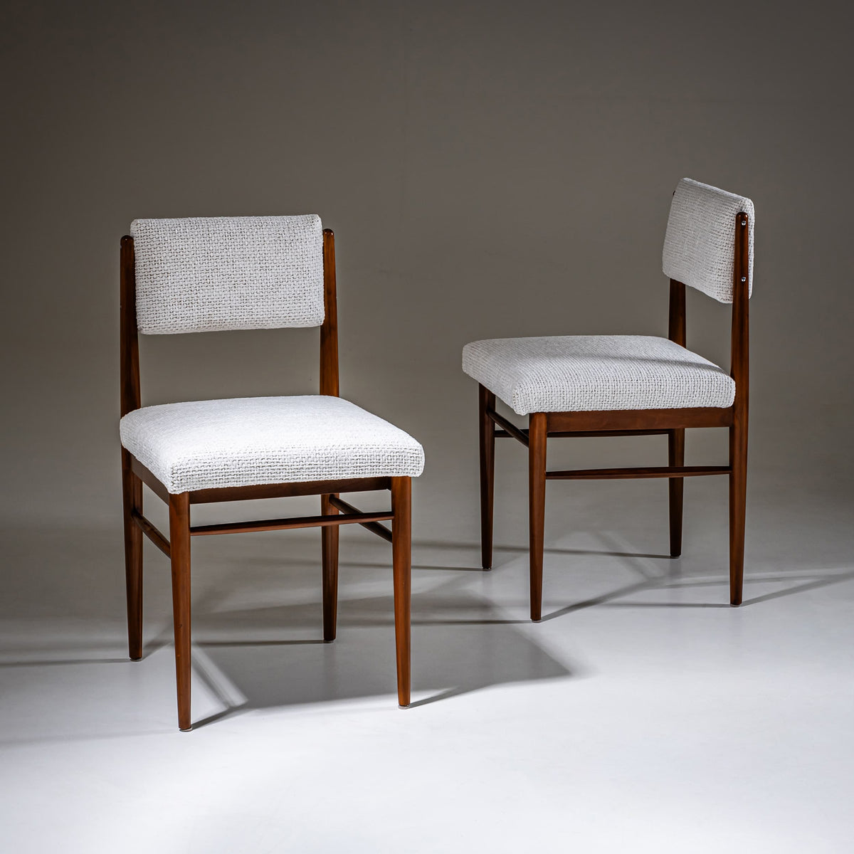 Pair of Chairs, Italian Manufacture, Mid-20th Century