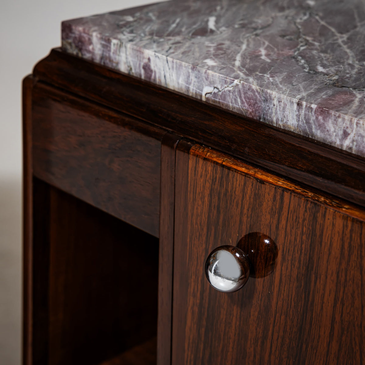 Pair of Art Deco Nightstands, France circa 1920