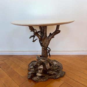 Branch-shaped side table