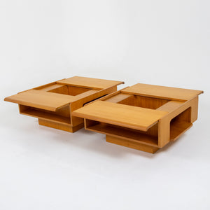 Pair of coffee tables, mid-20th century