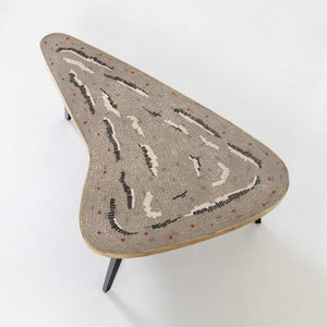 Mosaic Boomerang Coffee Table, 1960s
