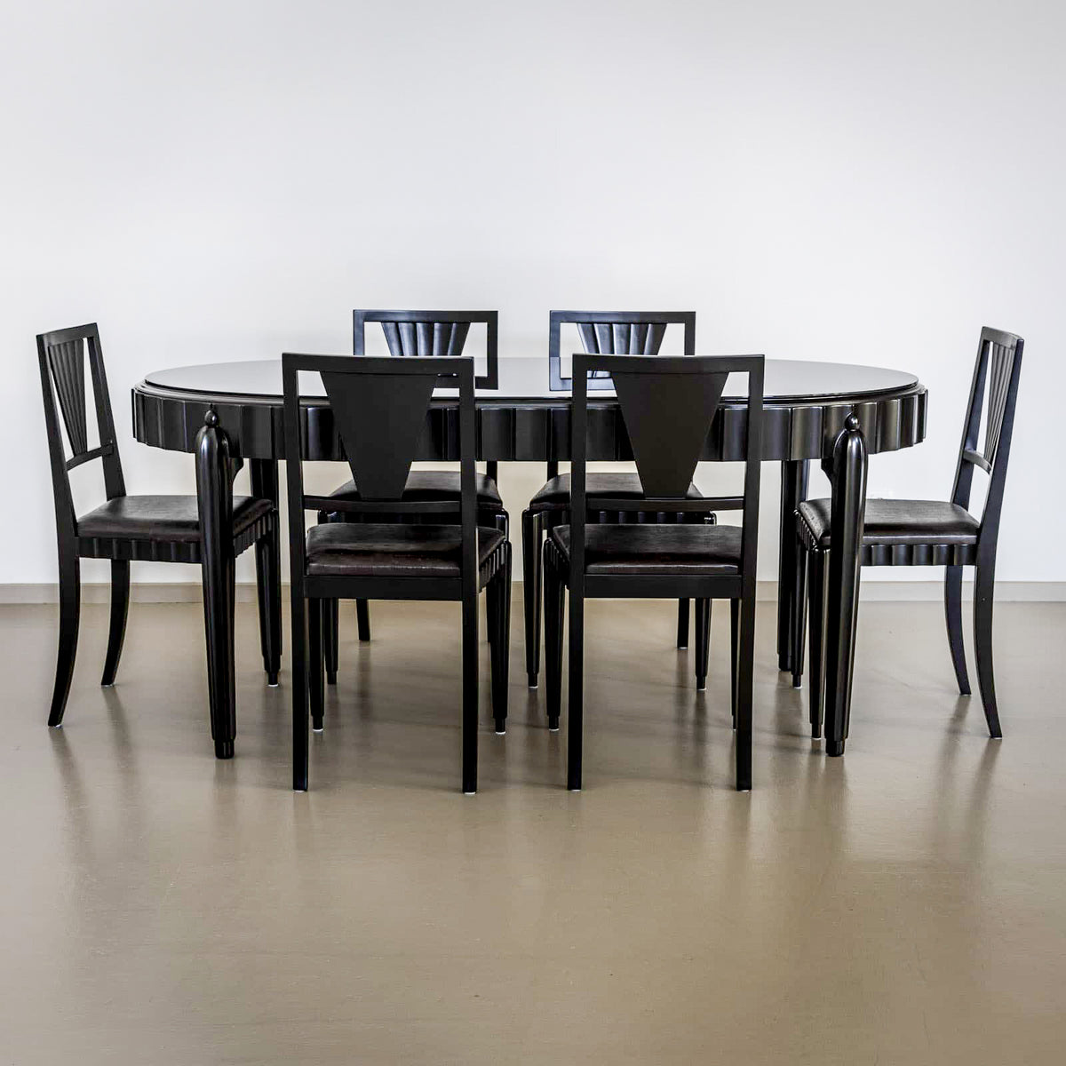 Art Deco Dining Room Ensemble, Italy 1930s
