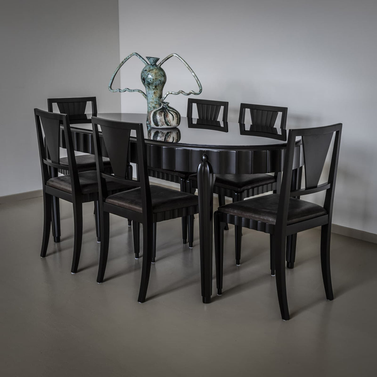 Art Deco Dining Room Ensemble, Italy 1930s