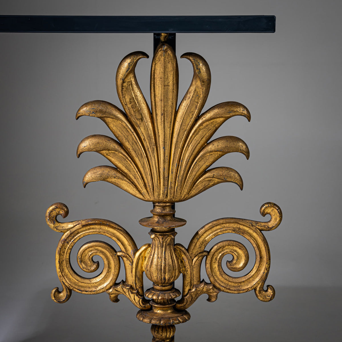 Wall Console with Neoclassical Elements, 19th / 21st Century