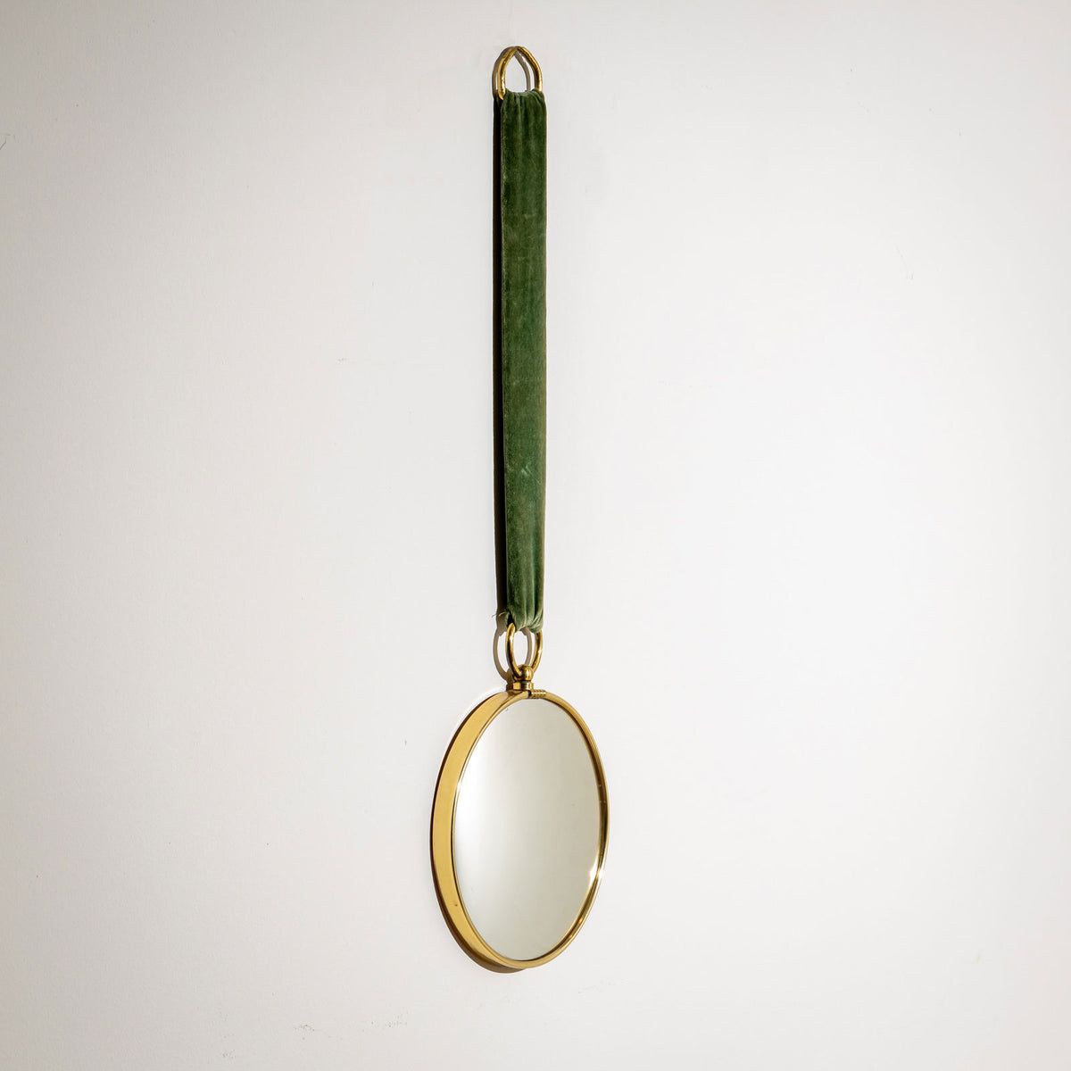 Wall Mirror in the Style of Fornasetti, Italy, Mid-20th Century