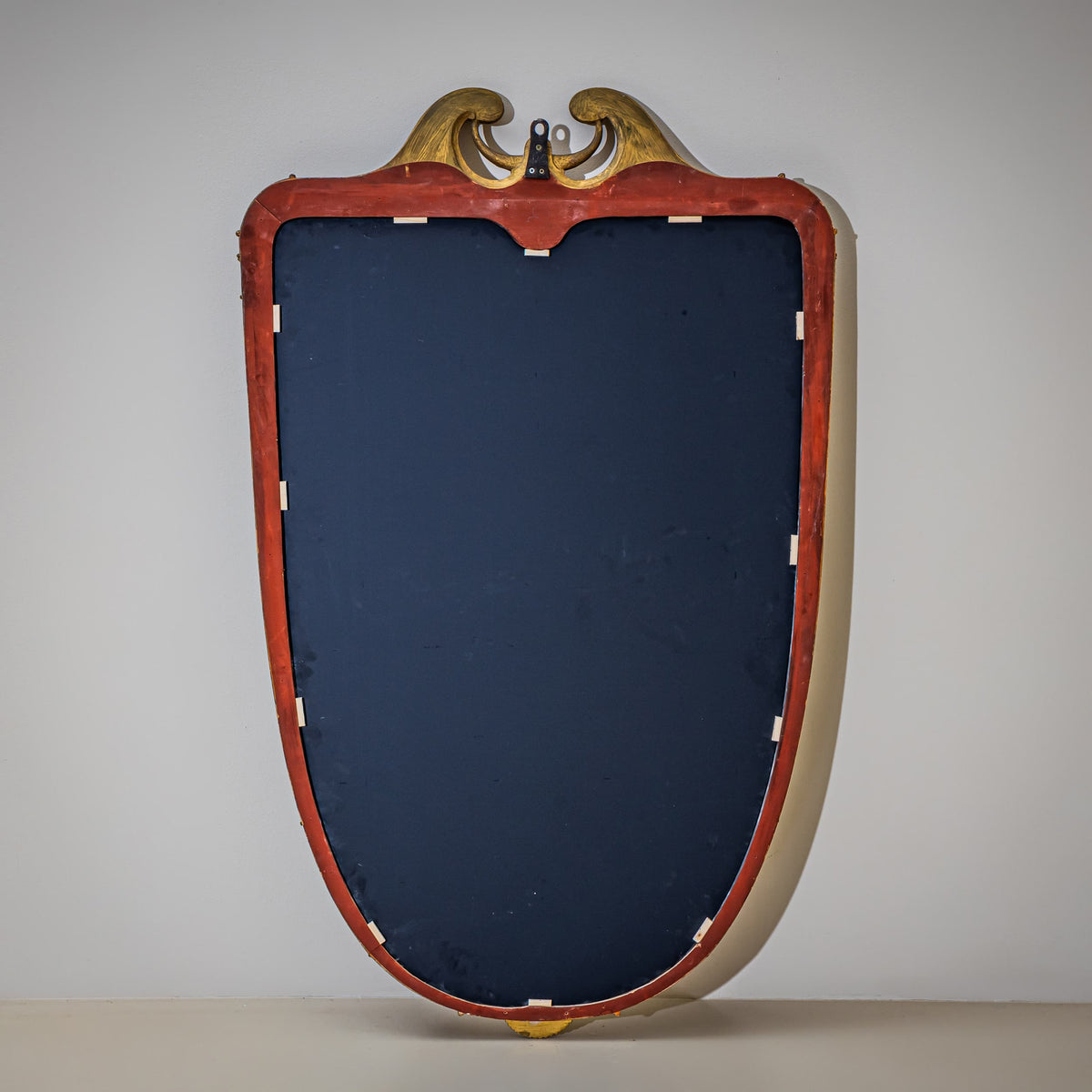 Shield-Shaped Wall Mirror, Circa 1900