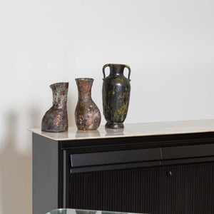 Brutalist Ceramic Vases by Nereo Boaretto, Italy 1950s